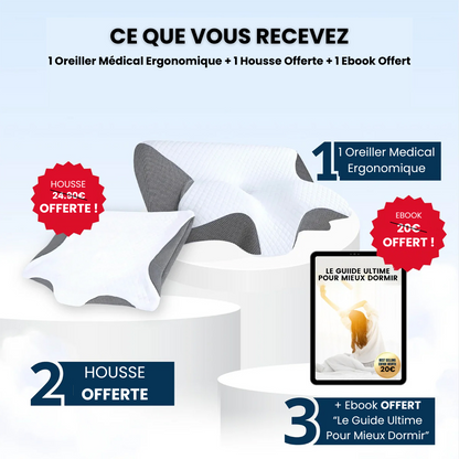 Oreiller Ergonomique Cervical - CerviMed